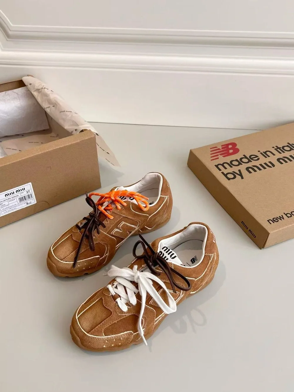 Miu Miu x New Balance 530 SL Sneakers